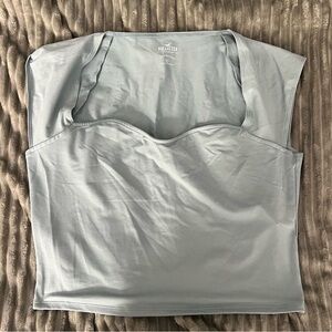 Baby Blue Seemless Top